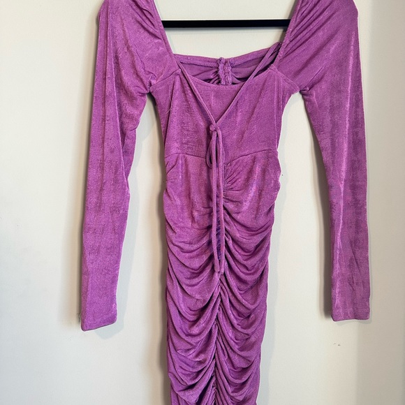 MINI DRESS PURPLE NWT - Size XS - Picture 5 of 8